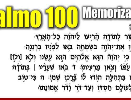 🛑 Mizmor LeToda (Canción de Agradecimiento)  / Salmos 100 Memorizando / Hebreo Facil